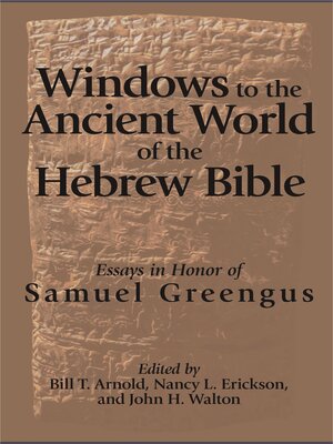 cover image of Windows to the Ancient World of the Hebrew Bible